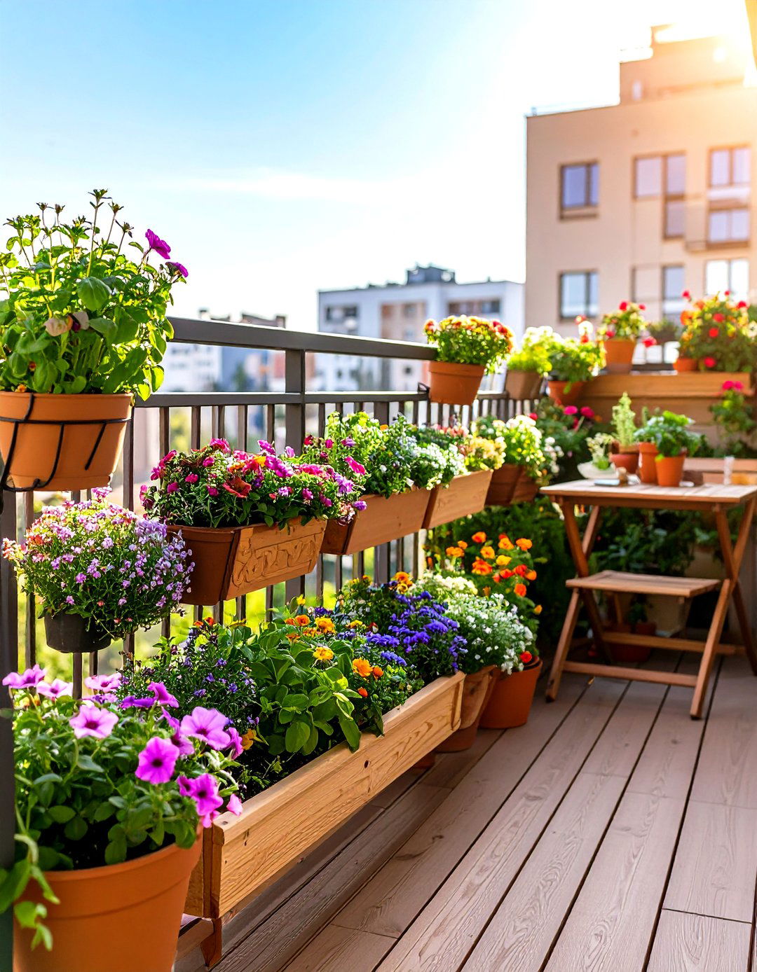 The Balcony Garden - 30 how to design a garden ideas