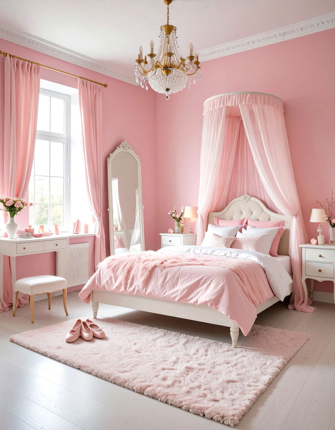 The Ballet Dancers Bedroom - 30 girl kids bedroom ideas