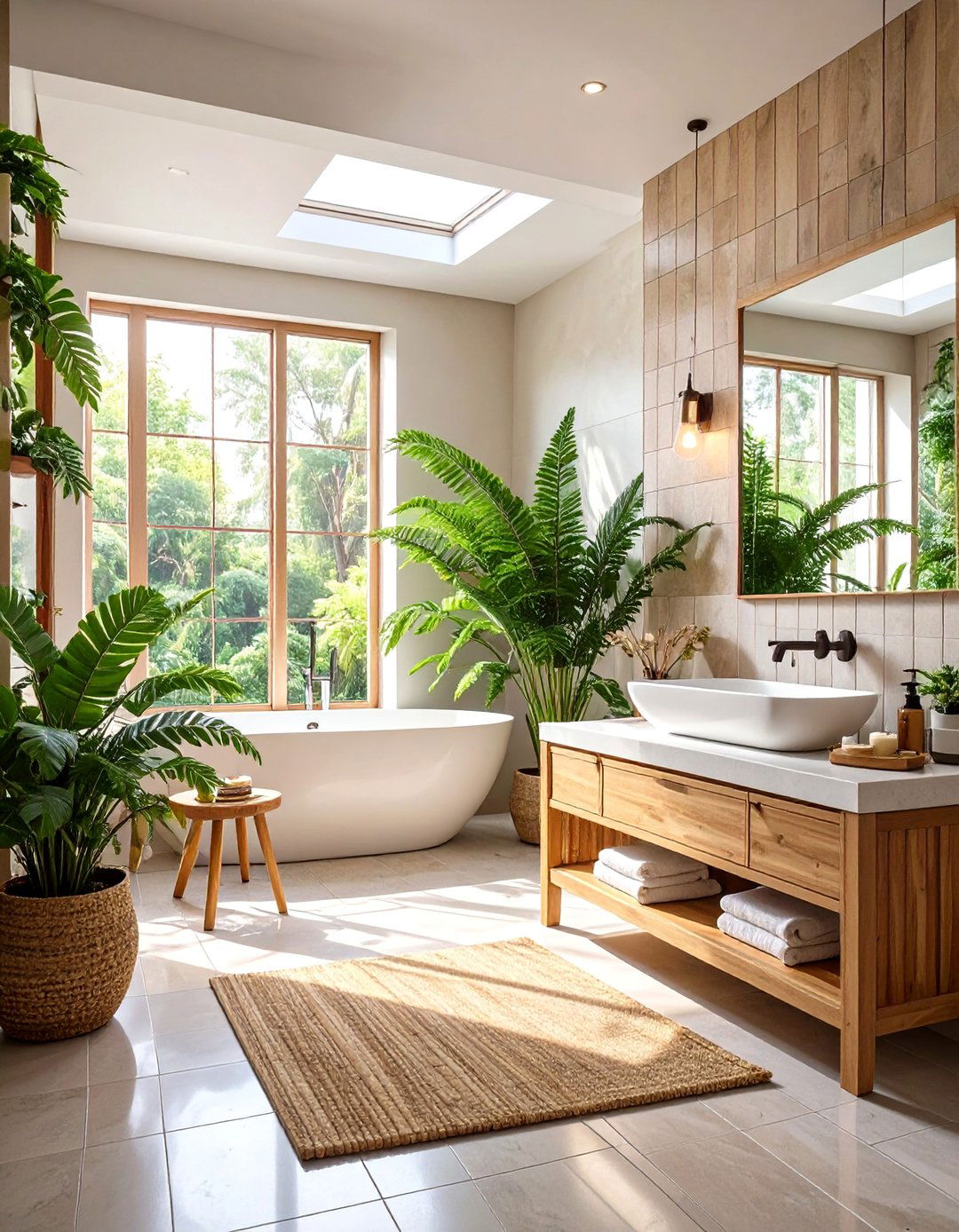 The Bamboo Bathroom Oasis - 30 best eco-friendly home decor ideas
