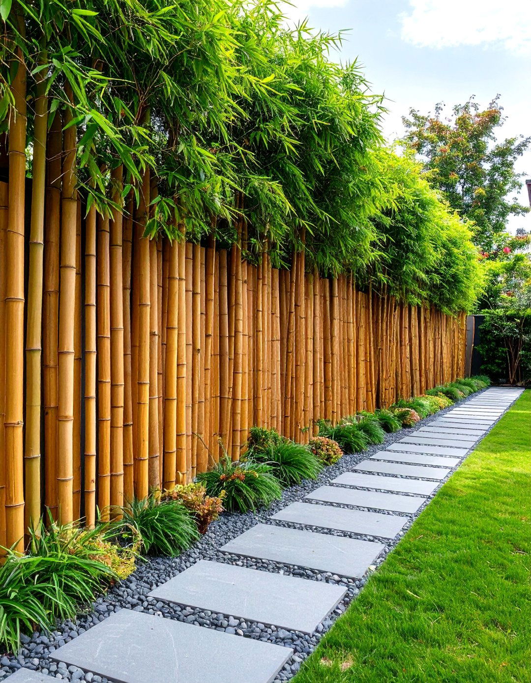 30 Fence Line Landscaping Ideas
