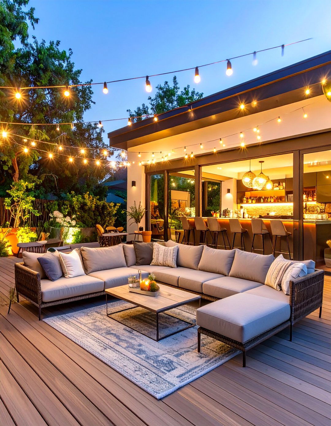The Bar and Cocktail Lounge Deck - 30 deck decorating ideas
