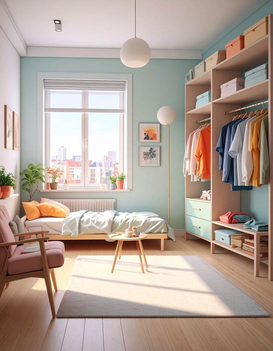The Bare Essentials Minimalist Studio Apartment - 30 minimalist interior design ideas
