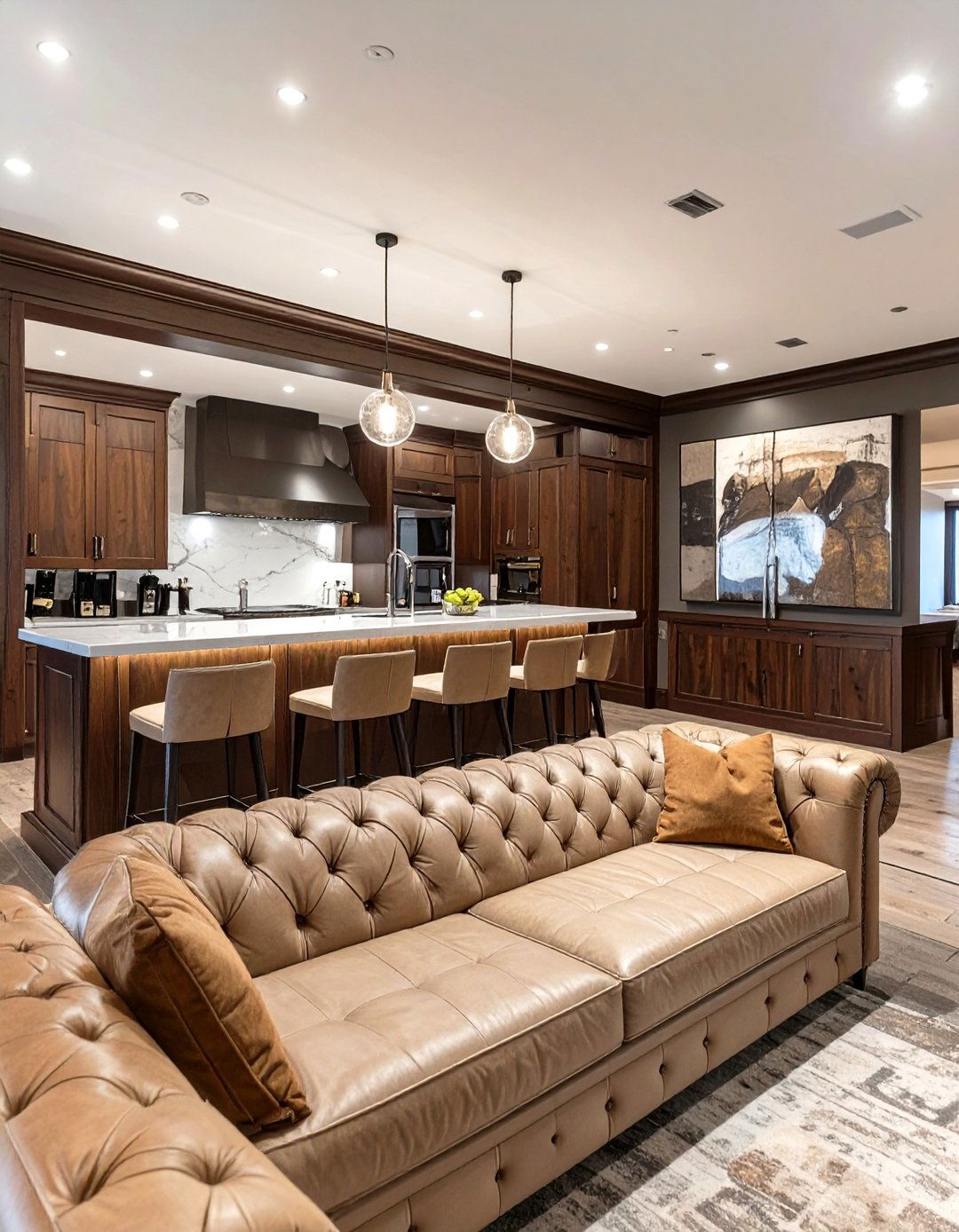 The Basement Bar and Lounge - 30 modern traditional interior design ideas