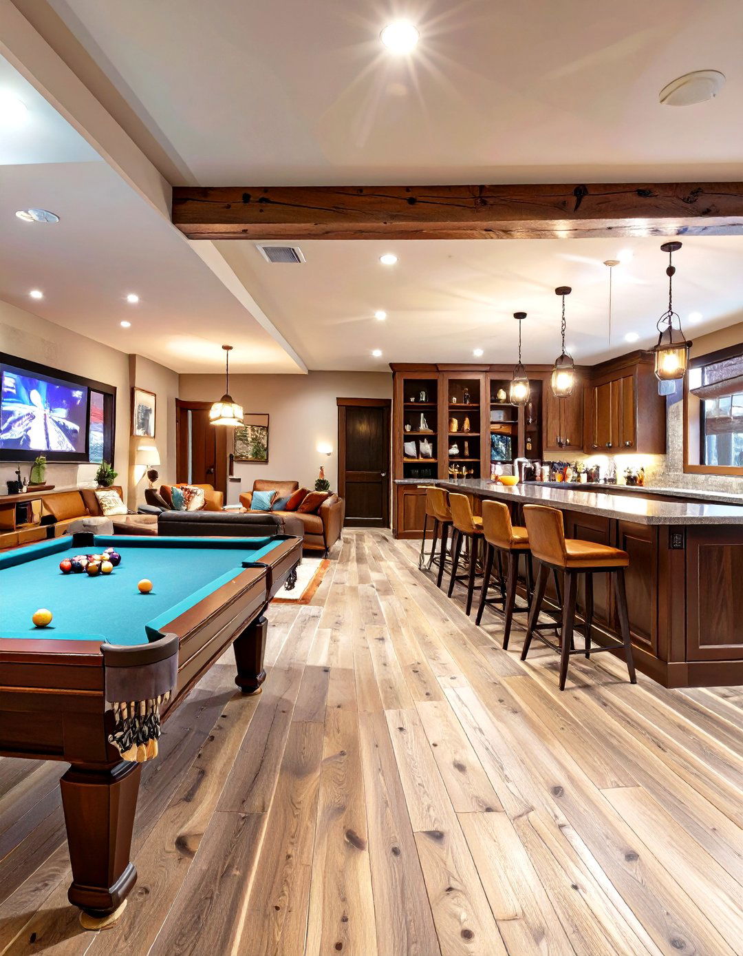 The Basement Game Room Bar - 30 game room furniture ideas