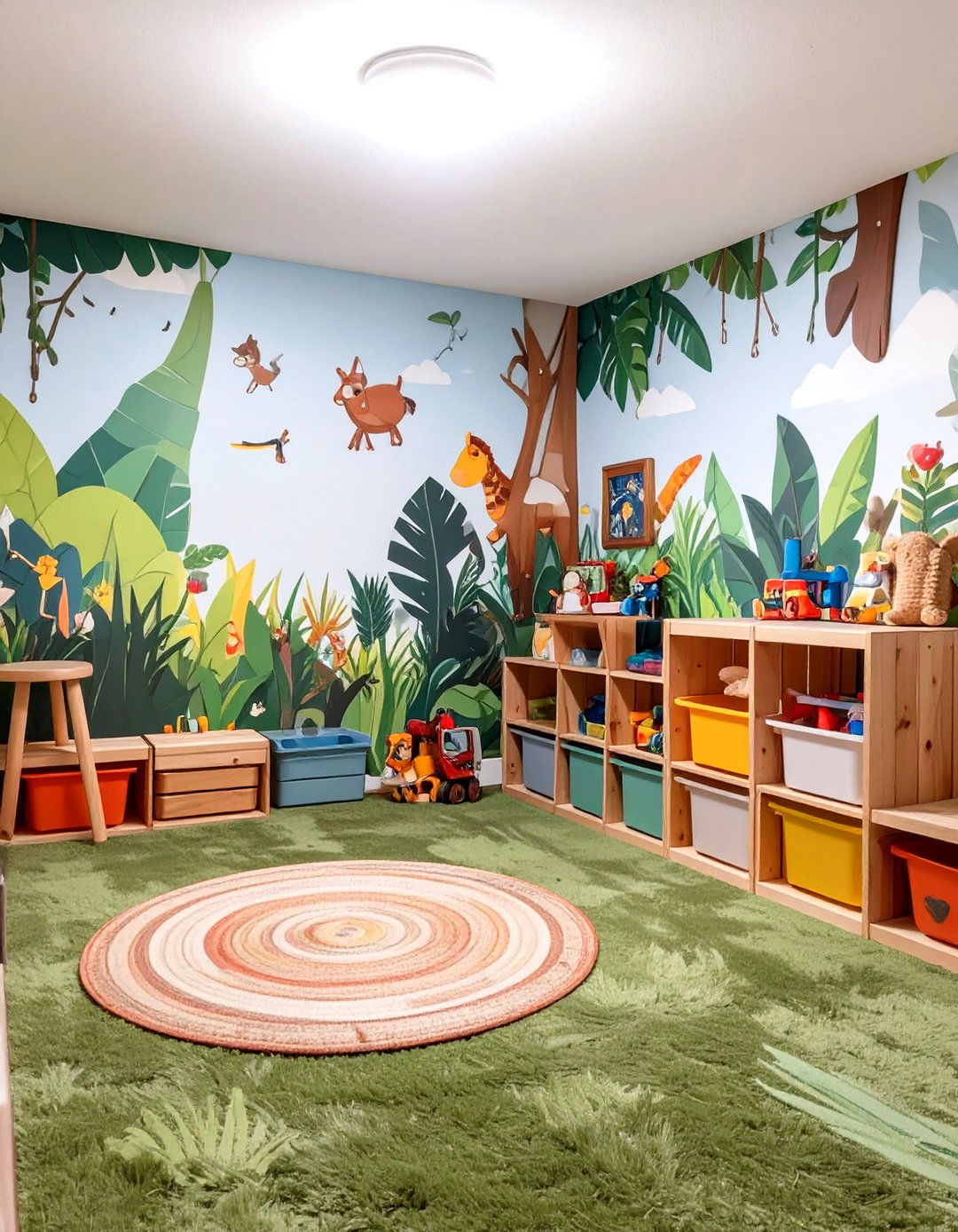 The Basement Playroom Adventure Zone - 30 basement organization ideas