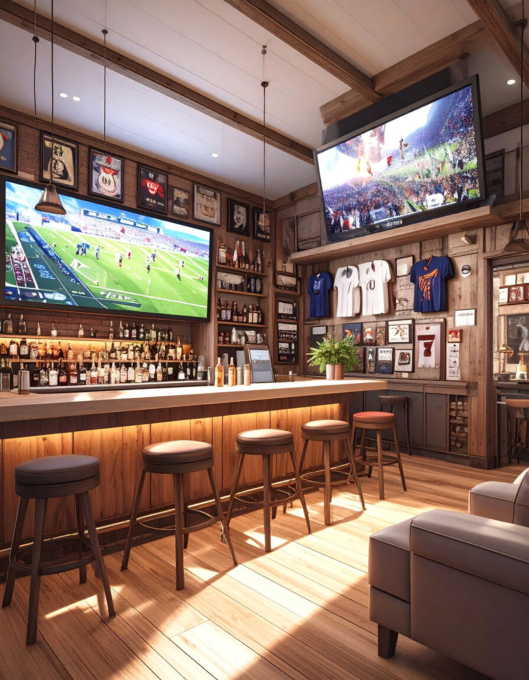 The Basement Sports Bar Hub - 30 bar ideas for basement