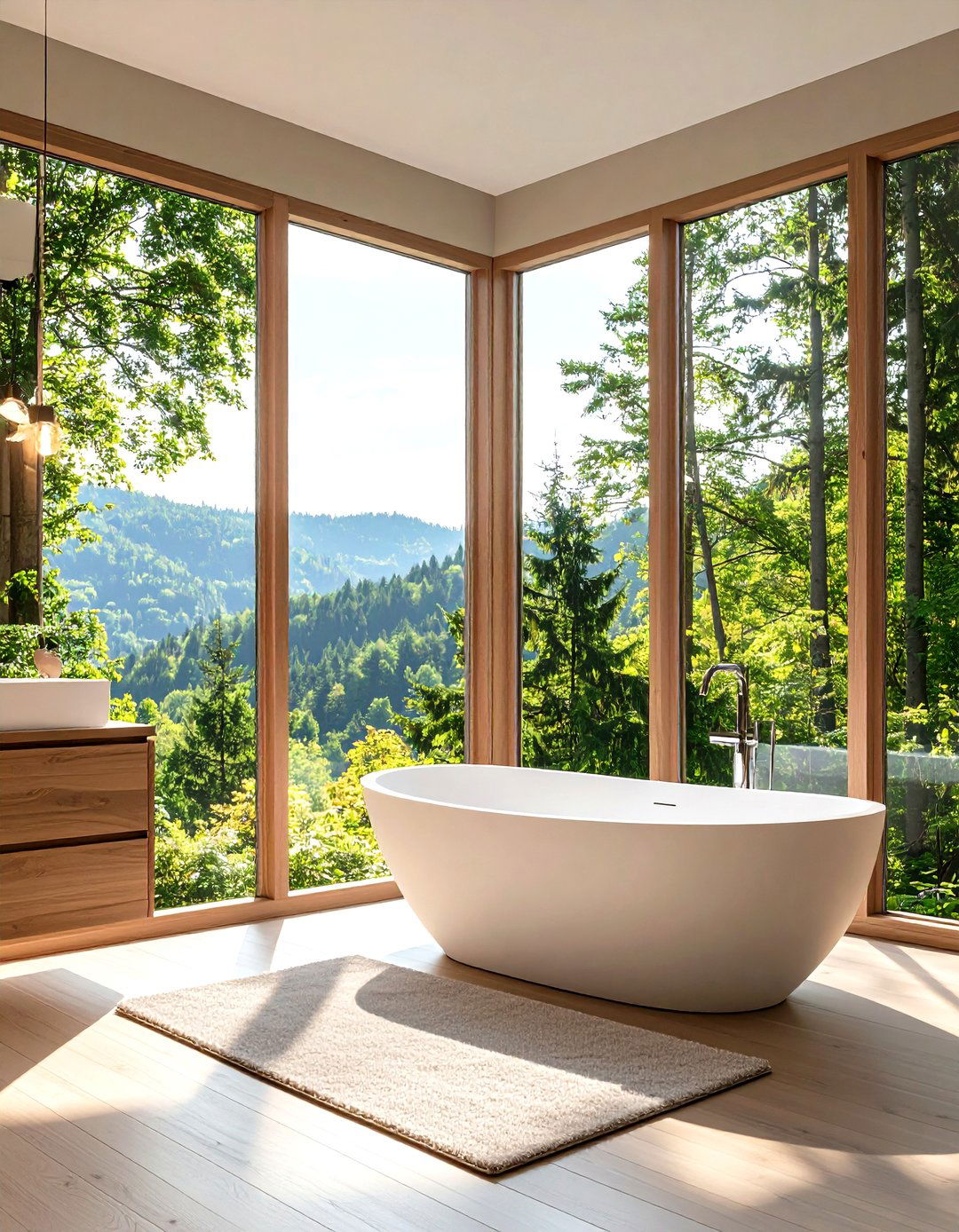 The Bathroom with a View - 30 large bathroom ideas