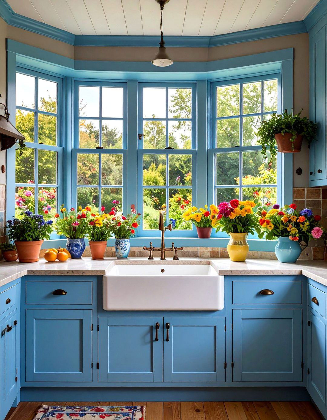 The Bay Window Kitchen Sink Nook - 30 kitchen window ideas over sink