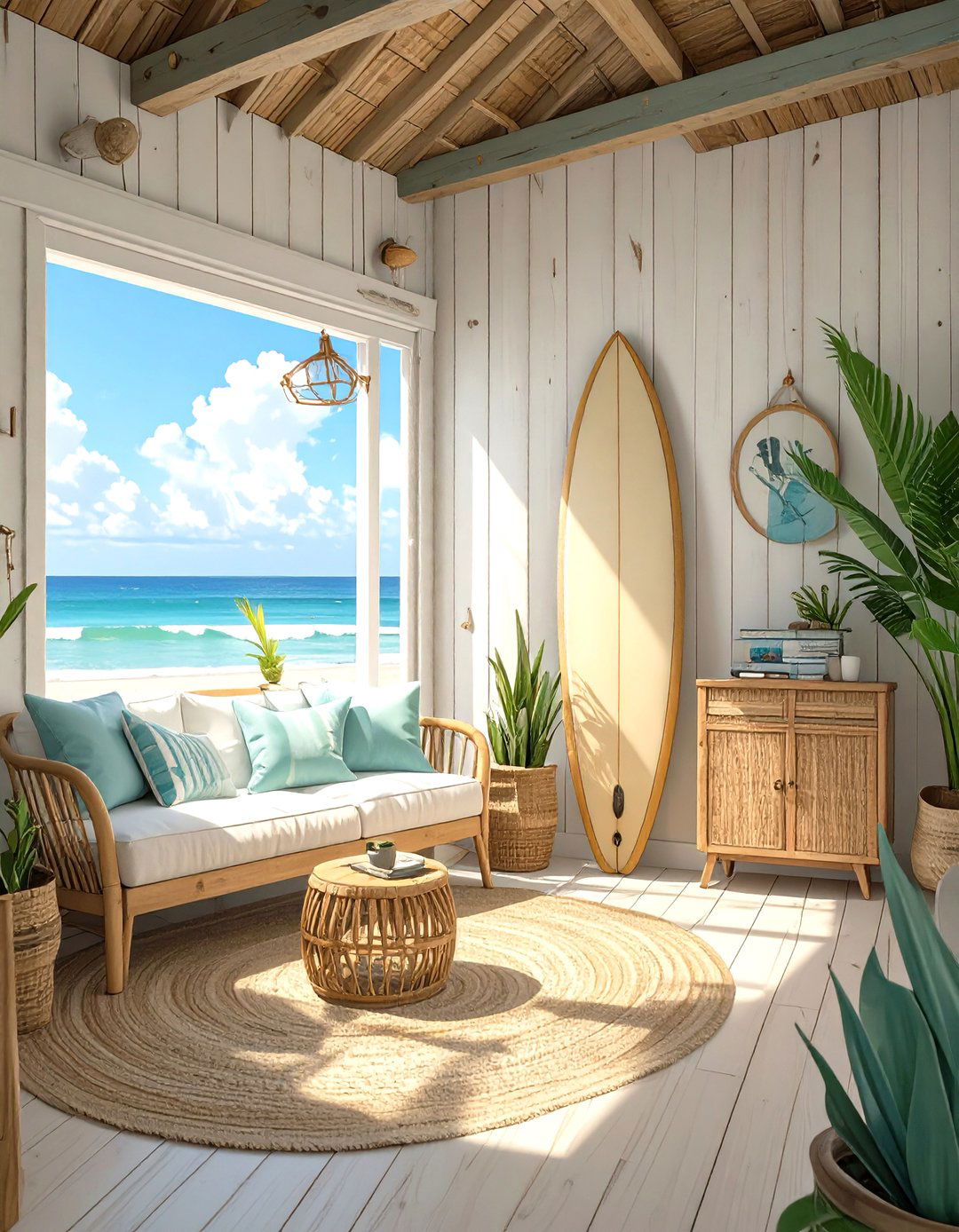 The Beach Bungalow Man Cave - 30 man cave decor ideas