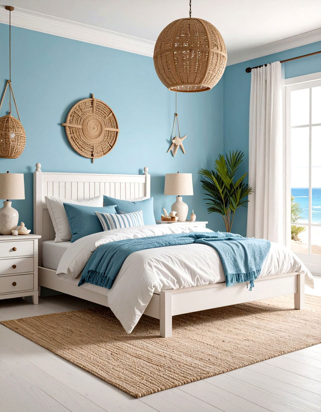 The Beach House Bedroom - 30 girl kids bedroom ideas