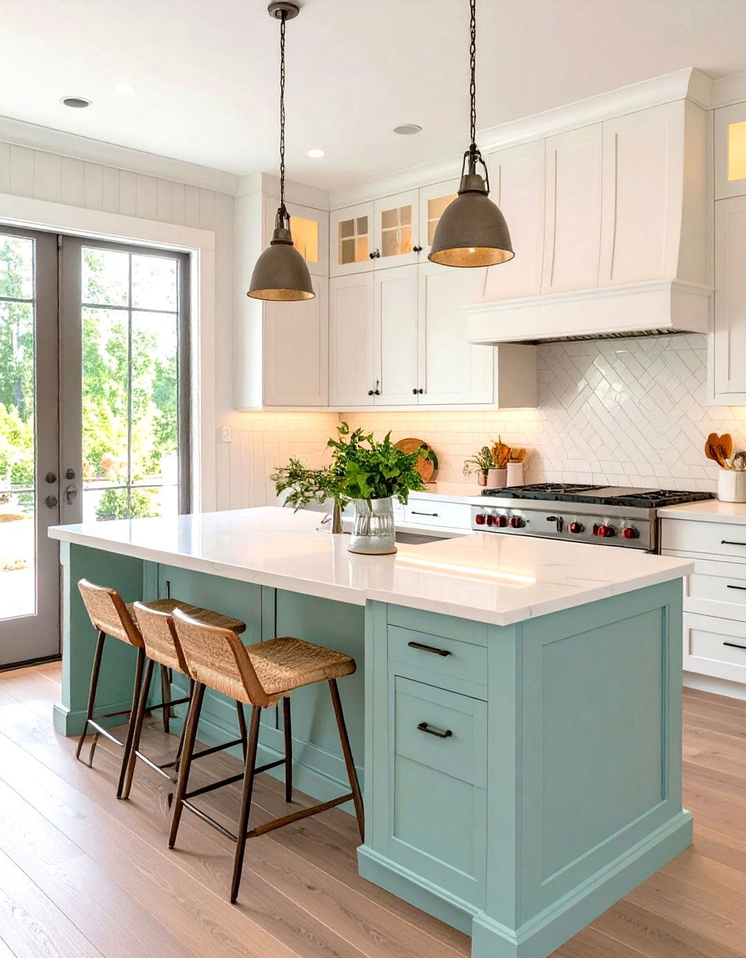The Beadboard Paneling Kitchen - 30 cozy kitchen decorating ideas