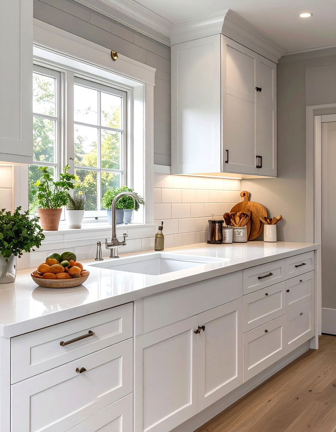 The Beaded Caulk Line Finish - 30 backsplash edge trim ideas