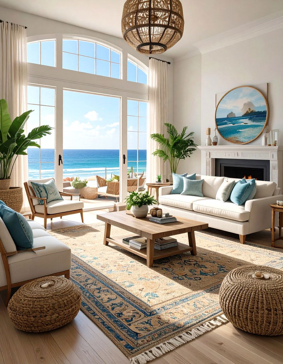 The Beauty of Natural Fiber Rugs - 30 old money interior design ideas