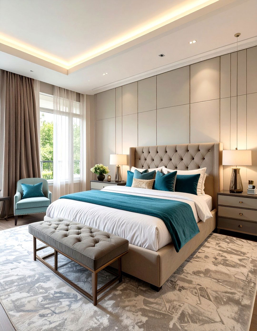The Bedroom Centered Layout - 30 master bedroom layout ideas