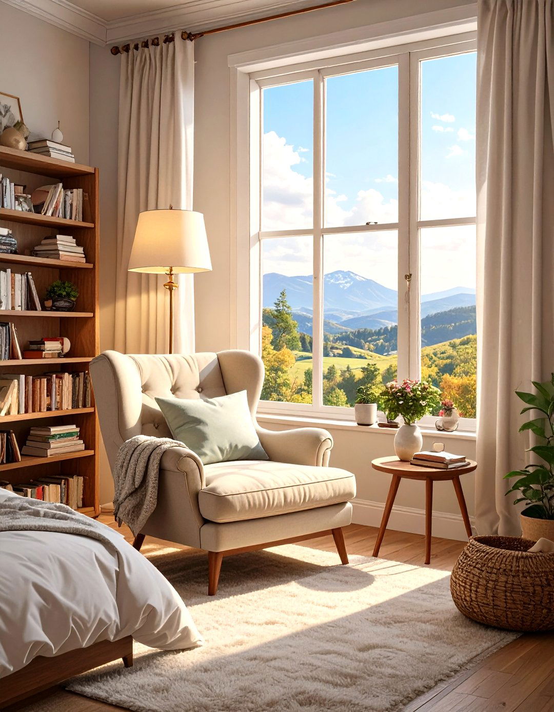 The Bedroom Reading Nook - 30 master bedroom layout ideas