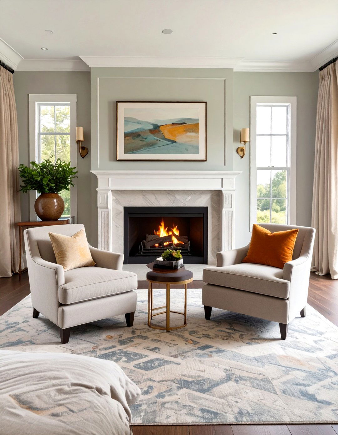 The Bedroom with a Fireplace - 30 master bedroom layout ideas