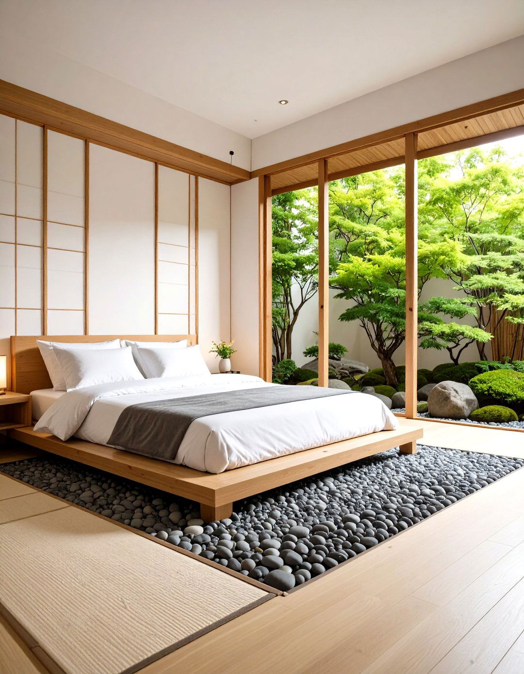 30 Calm Japanese Bedroom Design Ideas for Better Sleep - We Love Home Blog
