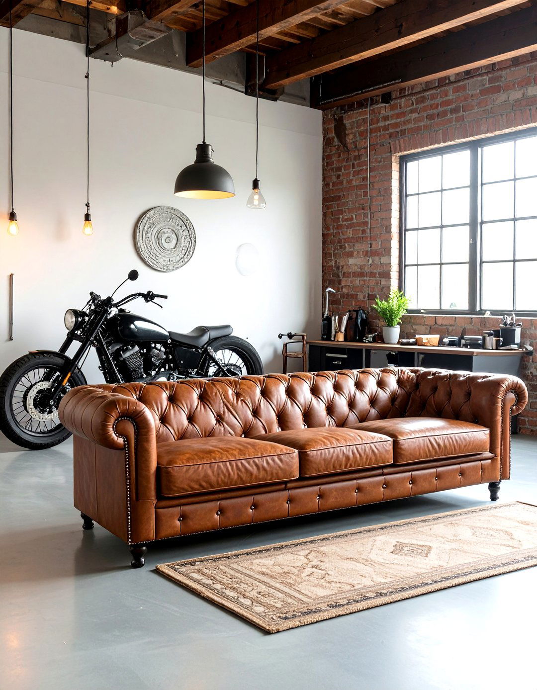 The Bikers Clubhouse Garage - 30 2 car garage man cave ideas