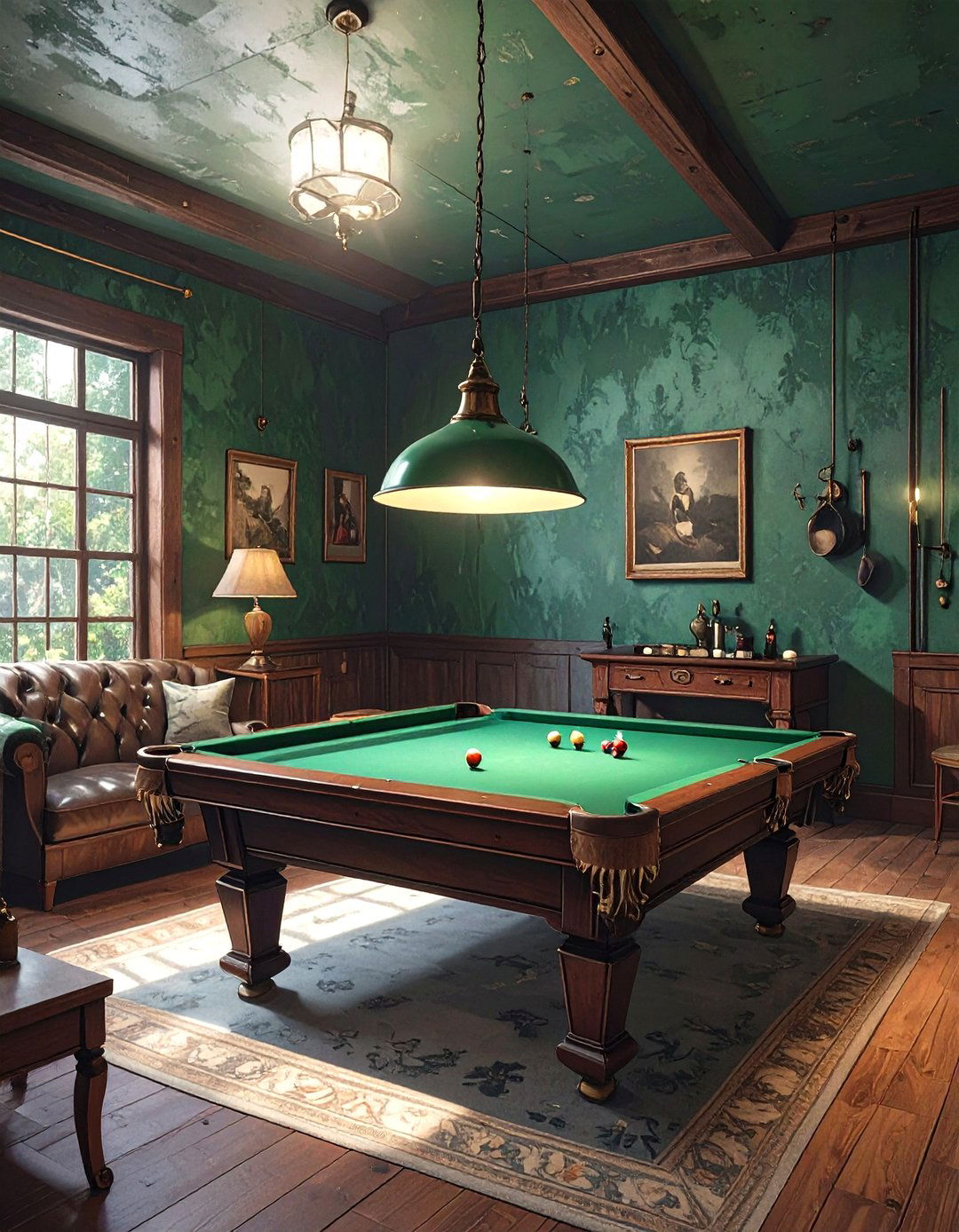 The Billiards Hall Shed - 30 man cave shed ideas