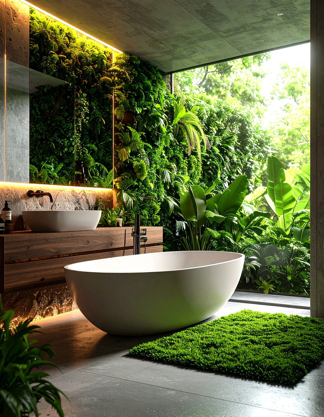The Bio Luminescent Algae Bathroom - 30 futuristic interior design ideas