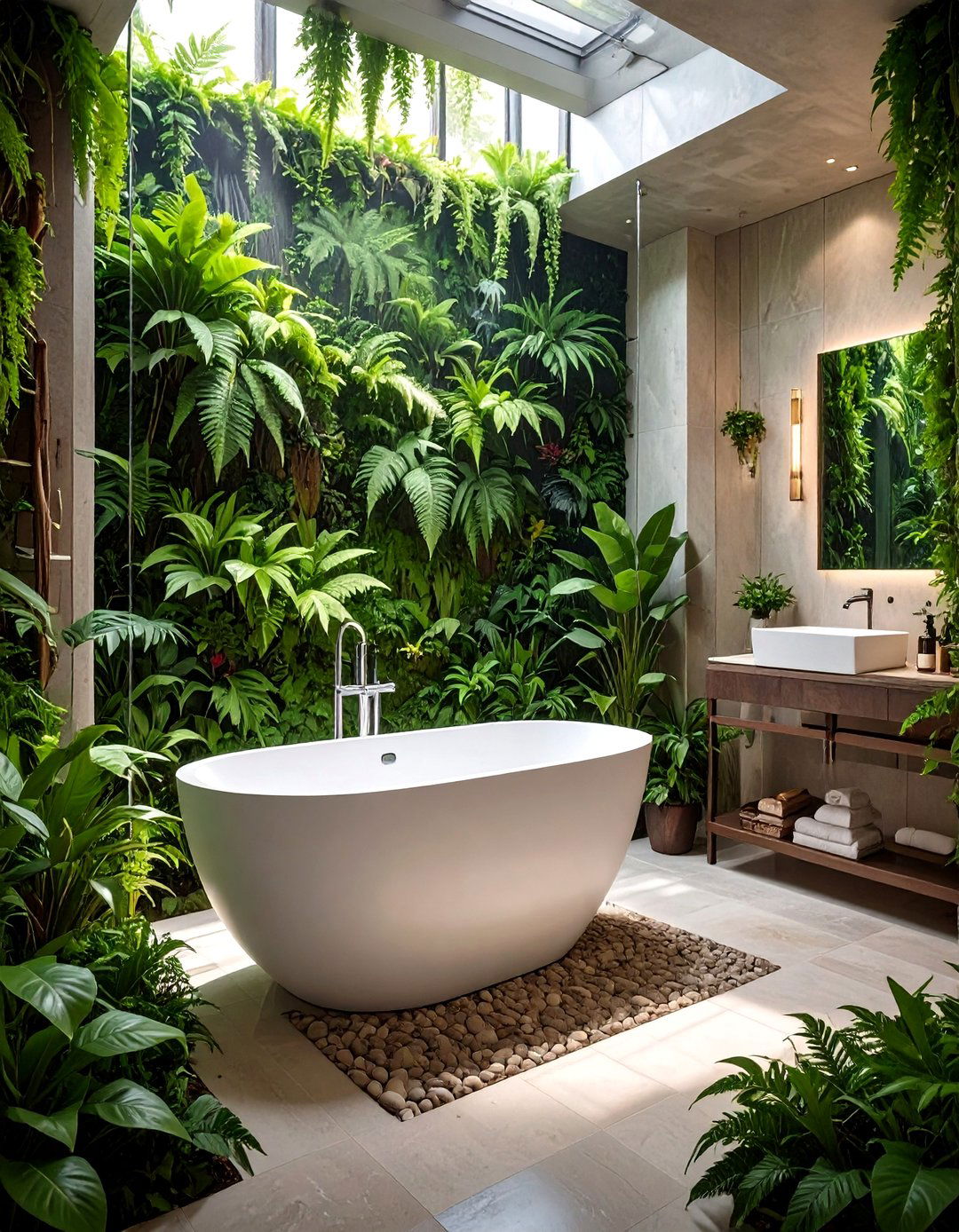The Biophilic Bathroom Oasis - 30 bathroom reno ideas