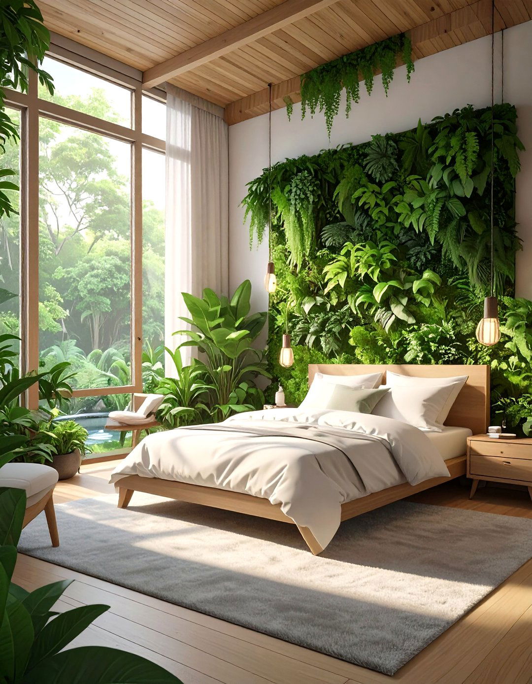 The Biophilic Design Bedroom - 30 luxury modern bedroom ideas