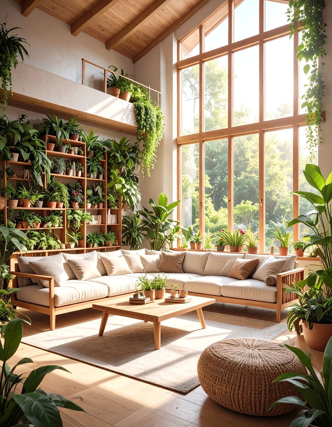 The Biophilic Design Oasis - 30 how to design a luxury living room ideas
