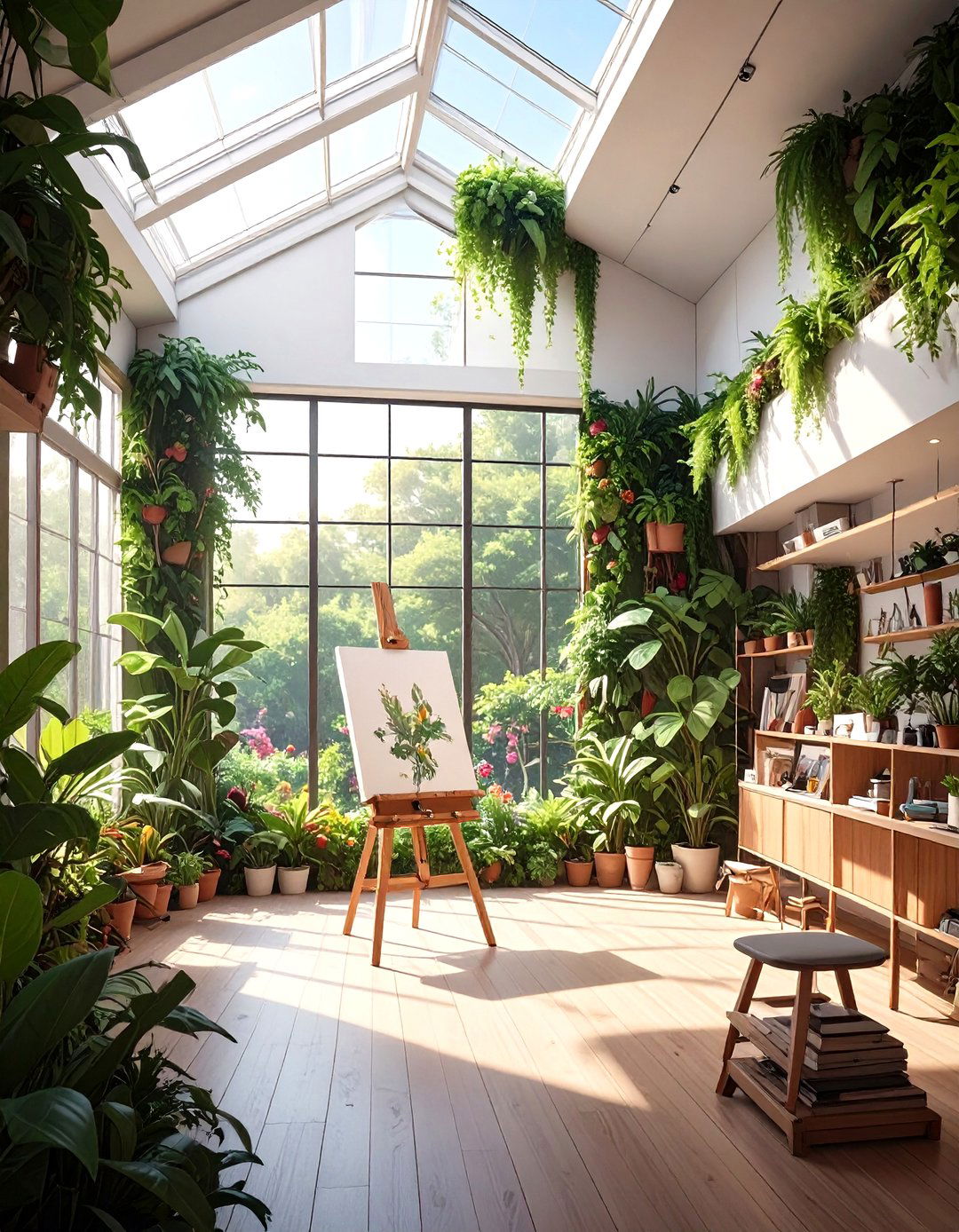 The Biophilic Garden Art Studio - 30 garden studio design ideas