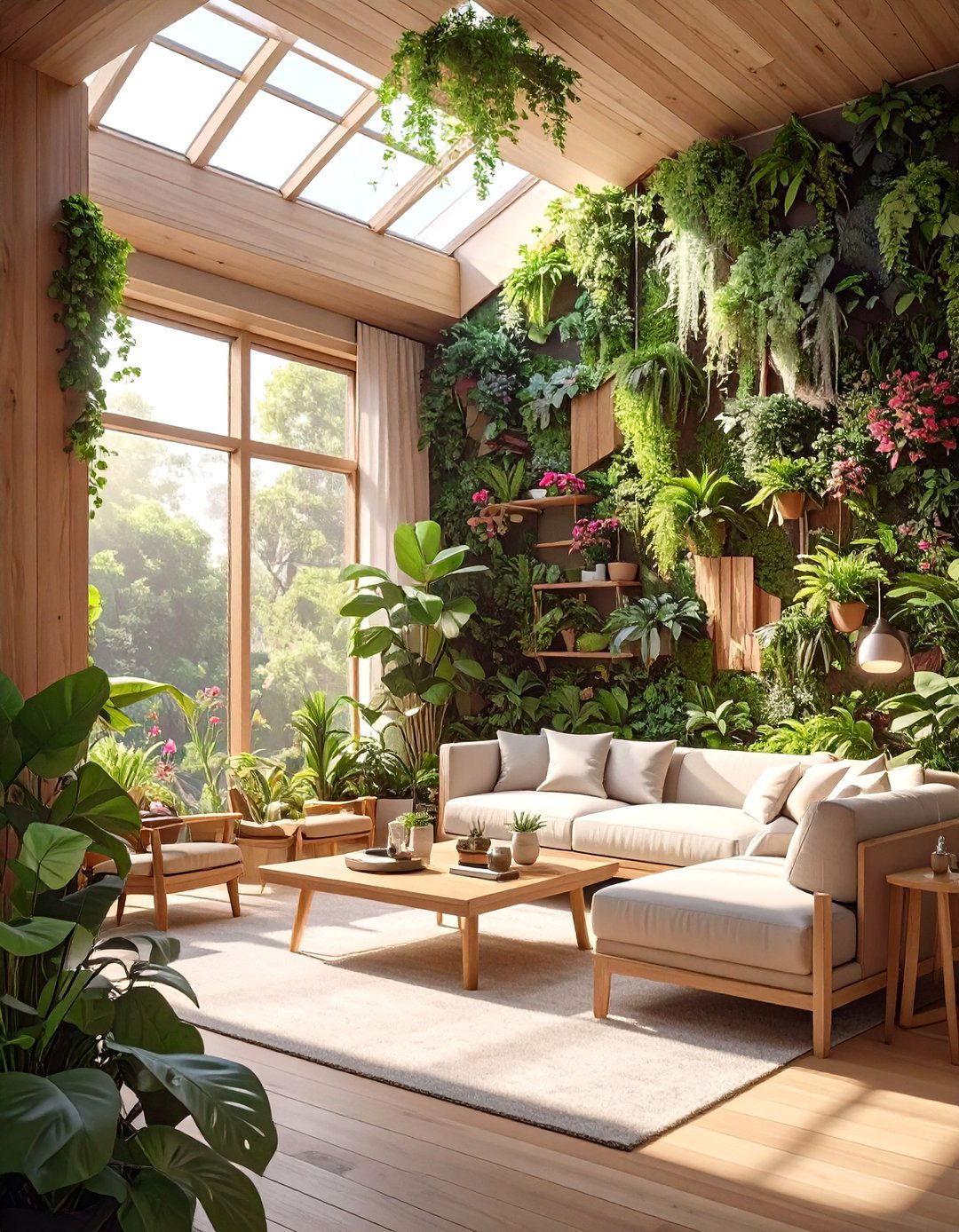 The Biophilic Indoor Garden Home Design - 30 online home design ideas