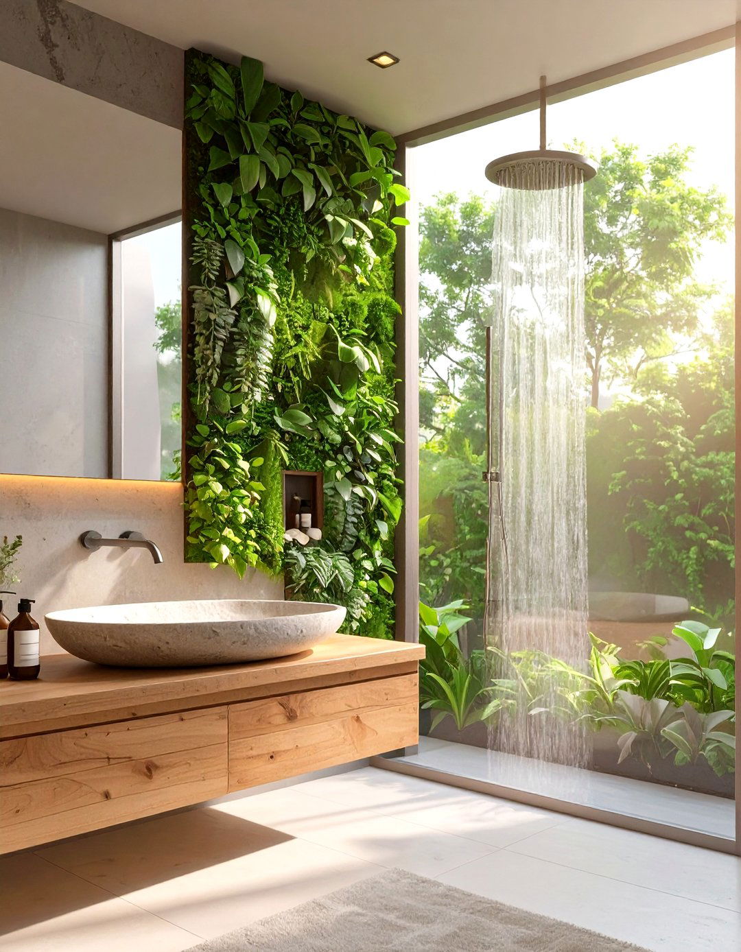 The Biophilic Nature Bathroom - 30 design my bathroom ideas
