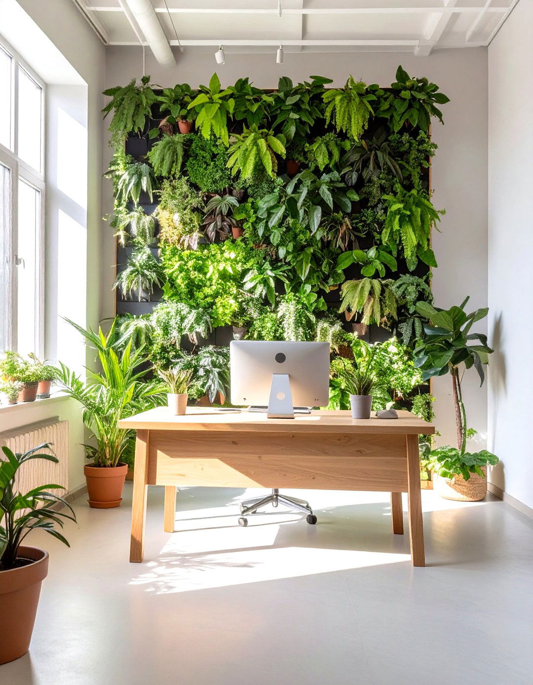The Biophilic Nature Inspired Office Room - 30 office room decor ideas