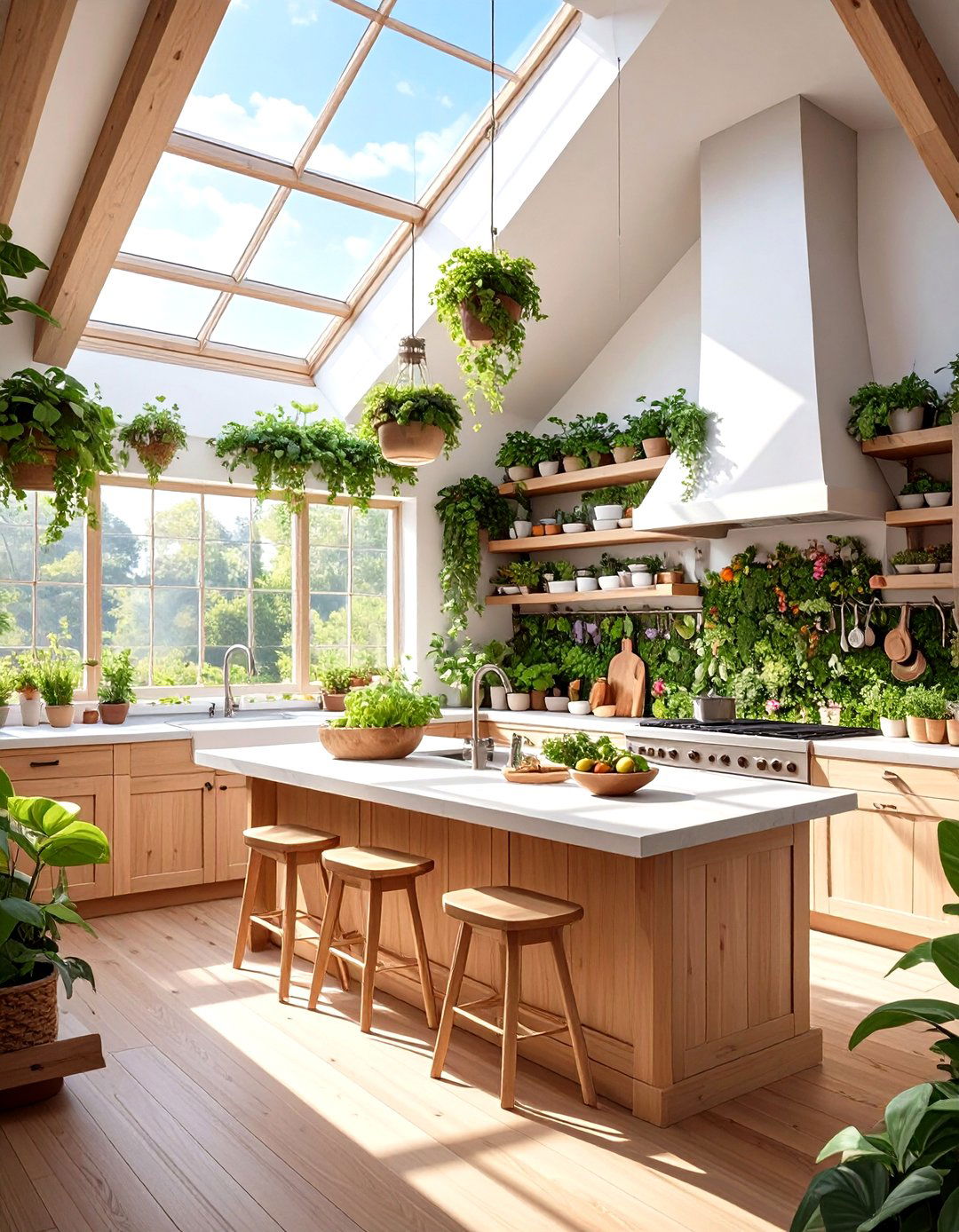 The Biophilic Sanctuary Kitchen - 30 new kitchen designs