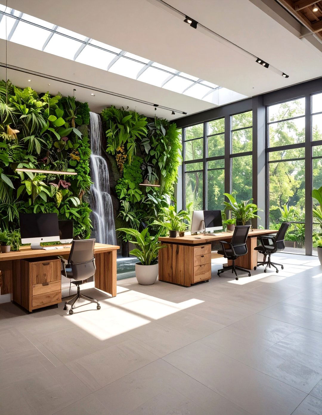 The Biophilic Sanctuary Office - 30 cool office ideas