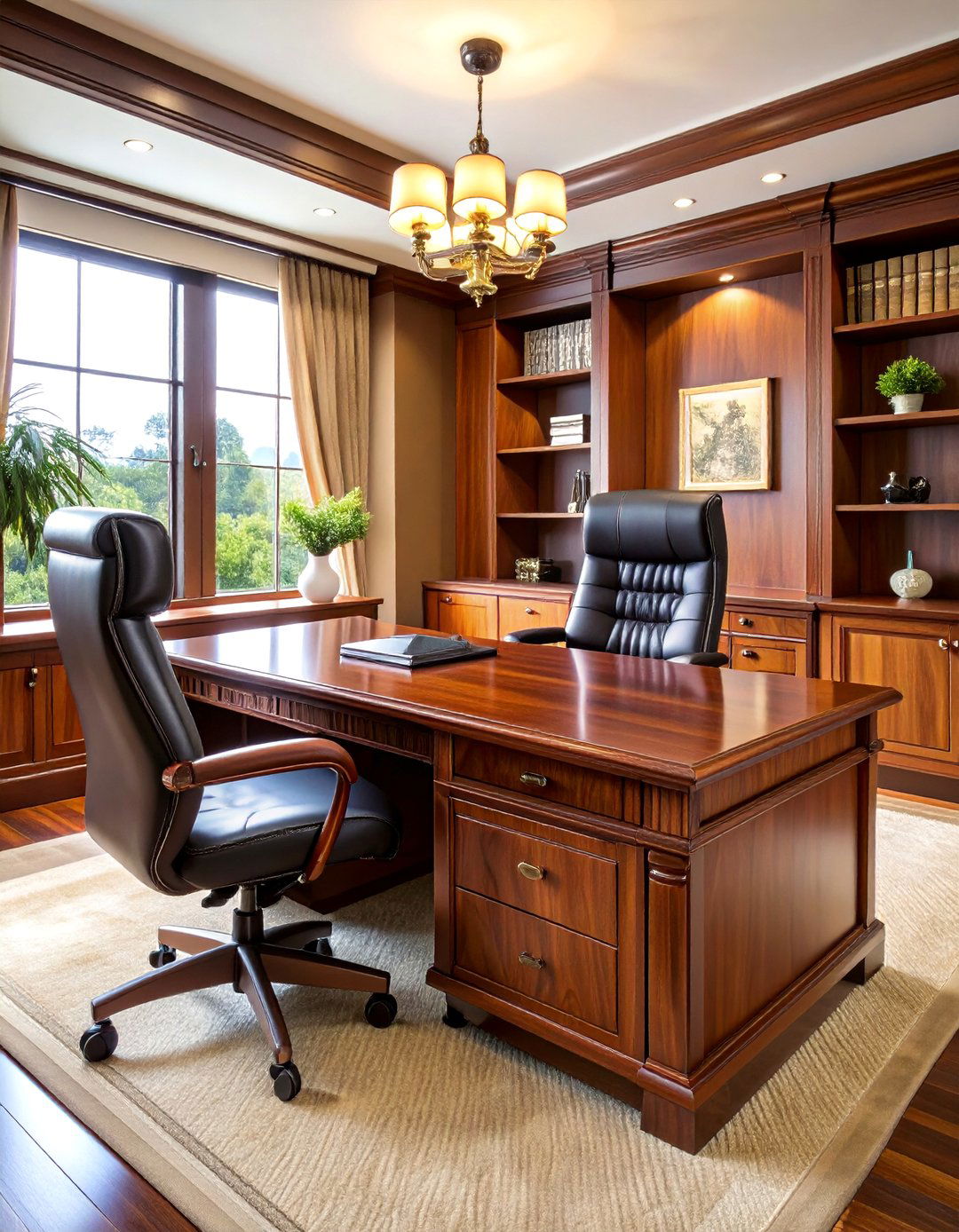 The Birds Eye Maple Office - 30 80s interior design ideas