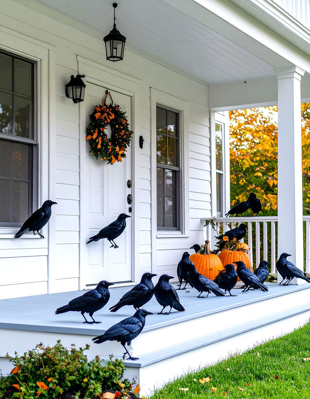 30 Halloween Front Porch Ideas to Wow Your Neighbors