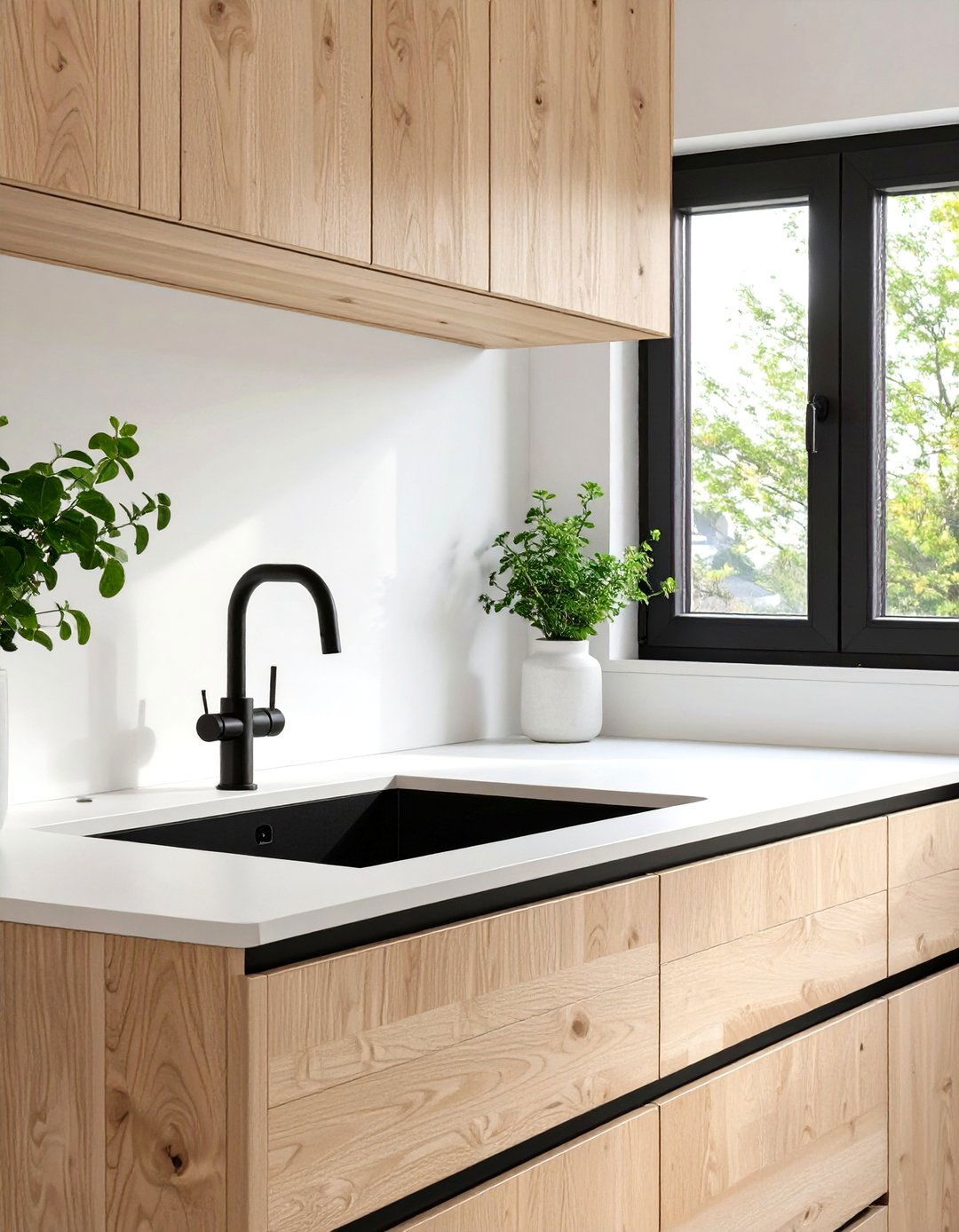 The Black Accent for Visual Contrast - 30 danish interior design ideas