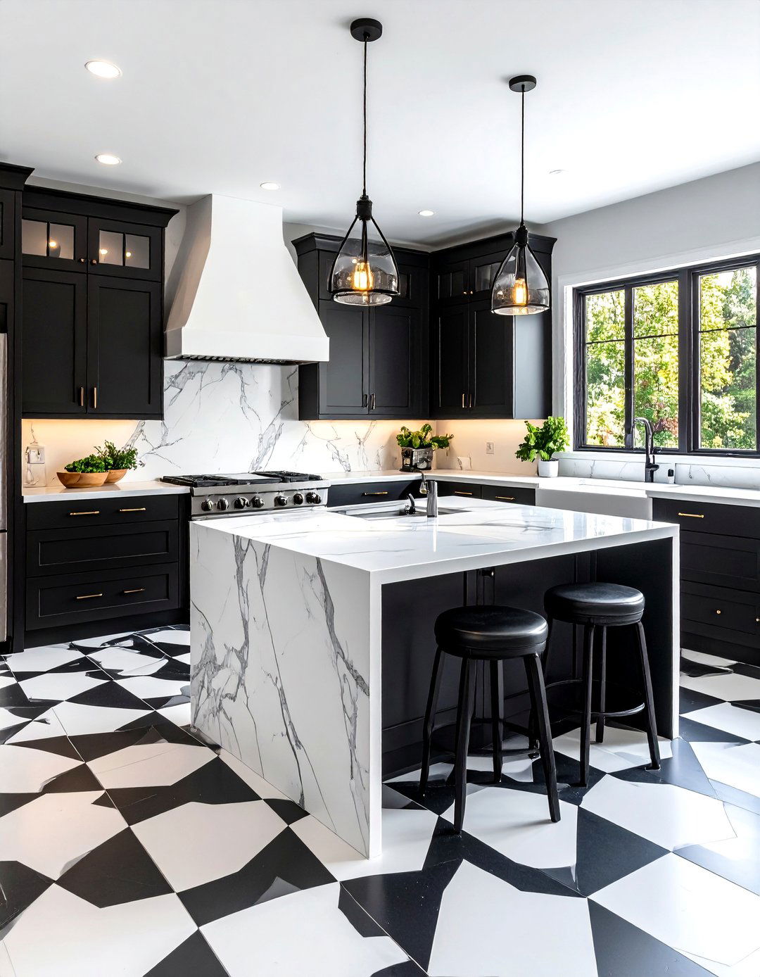 The Black and White Kitchen - 30 kitchen inspo ideas