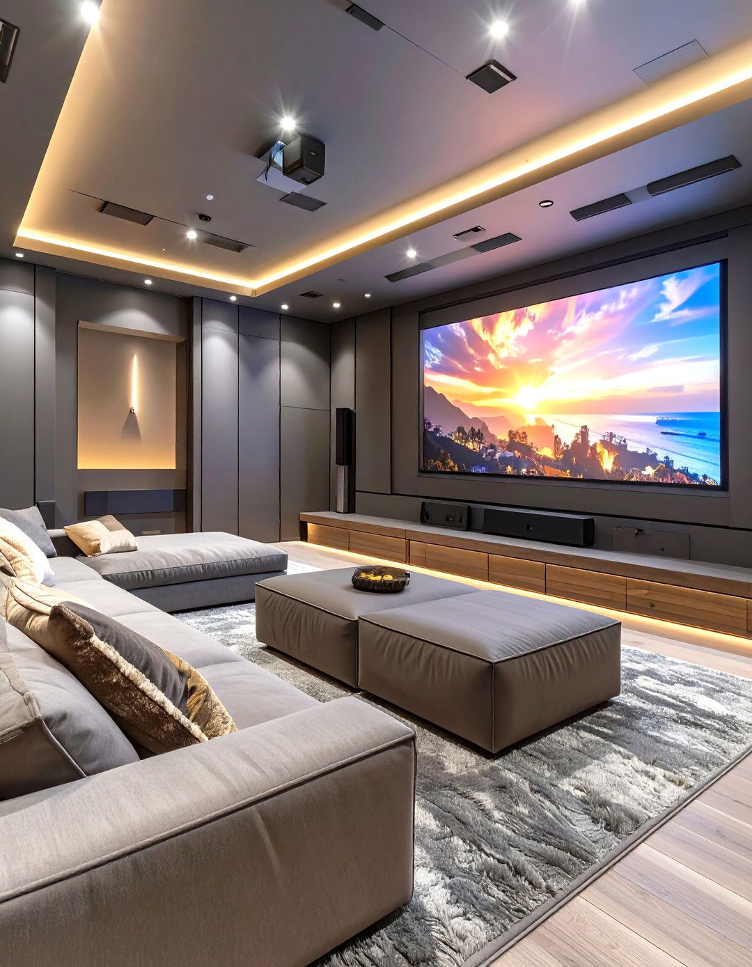 The Blackout Theater Game Room - 30 game room furniture ideas