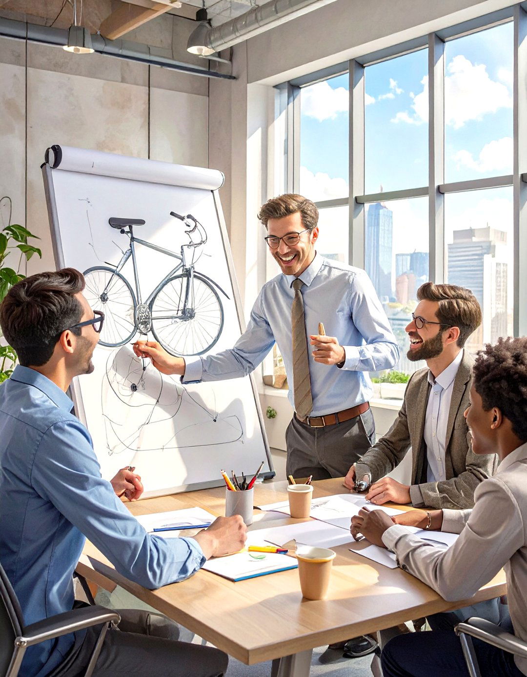 The Blindfolded Drawing Challenge - 30 office olympics ideas