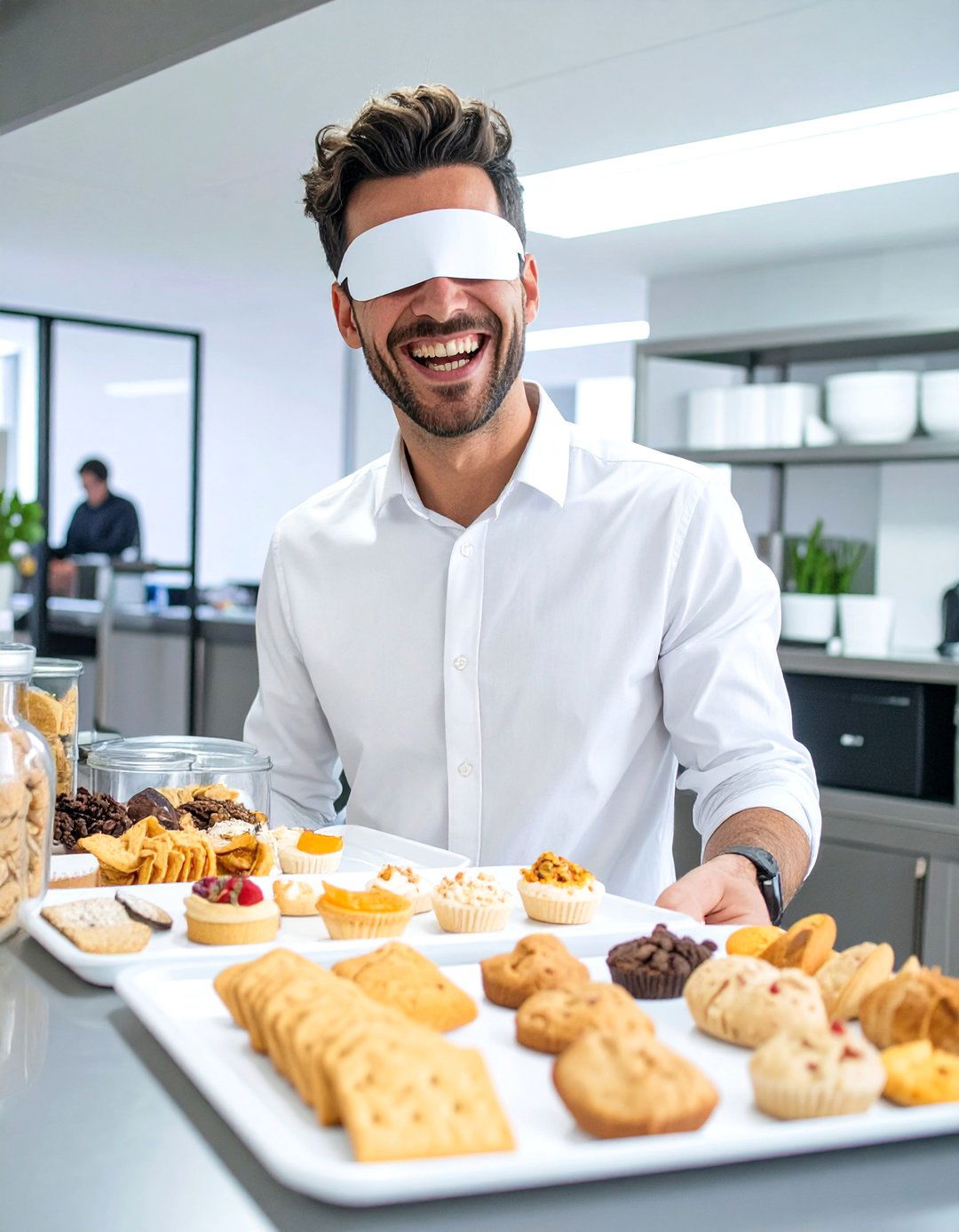 The Blindfolded Taste Test - 30 office olympics ideas