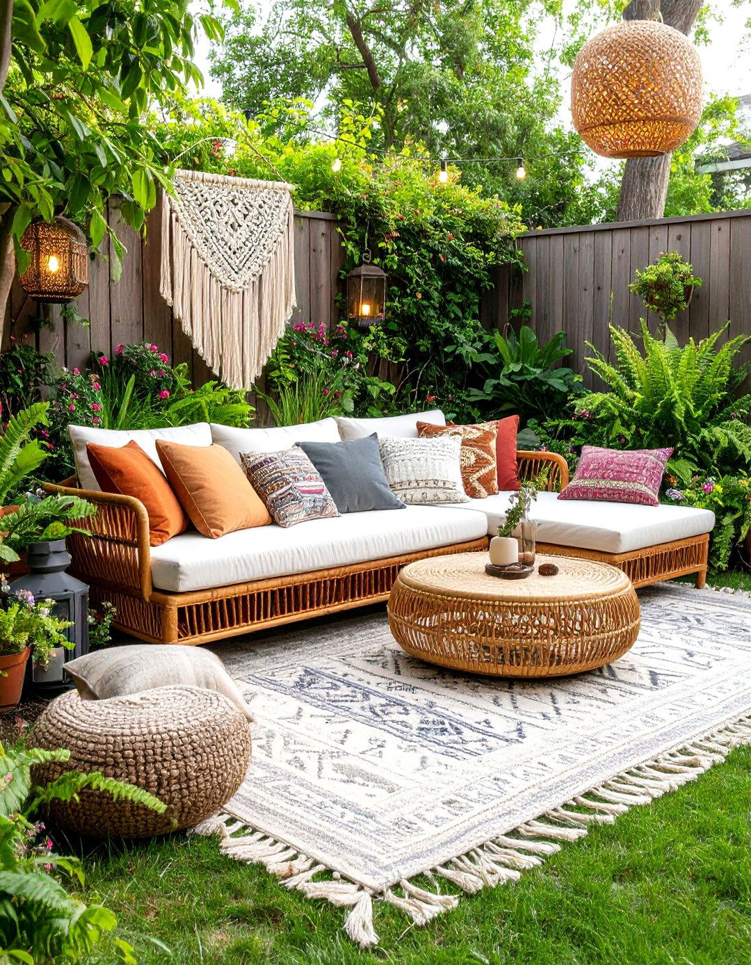 The Bohemian Backyard Escape - 30 backyard decor ideas
