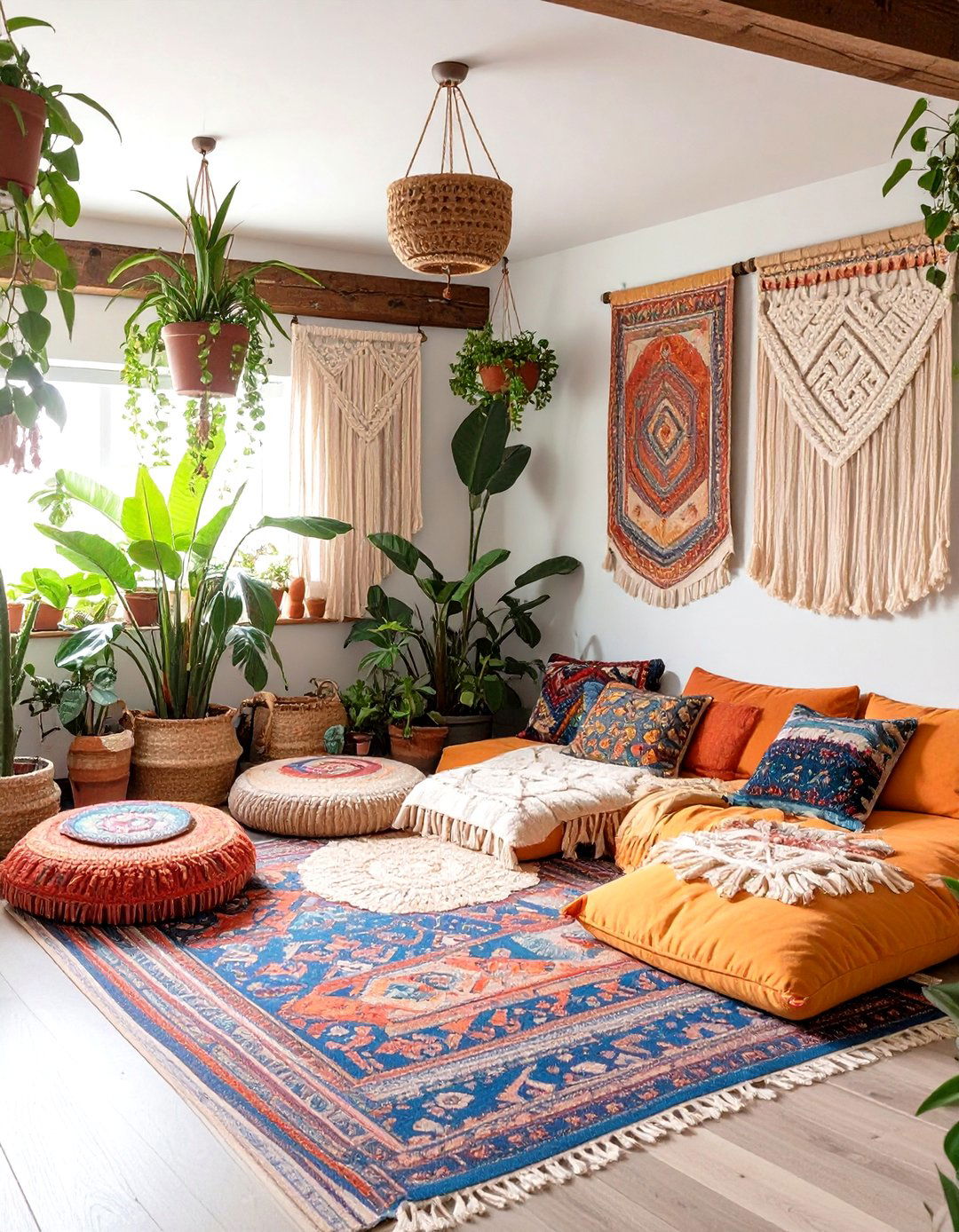 The Bohemian Basement Hideaway - 30 basement decor ideas