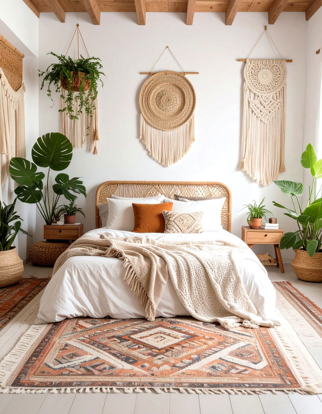 The Bohemian Bedroom Sanctuary - 30 interior design websites free ideas
