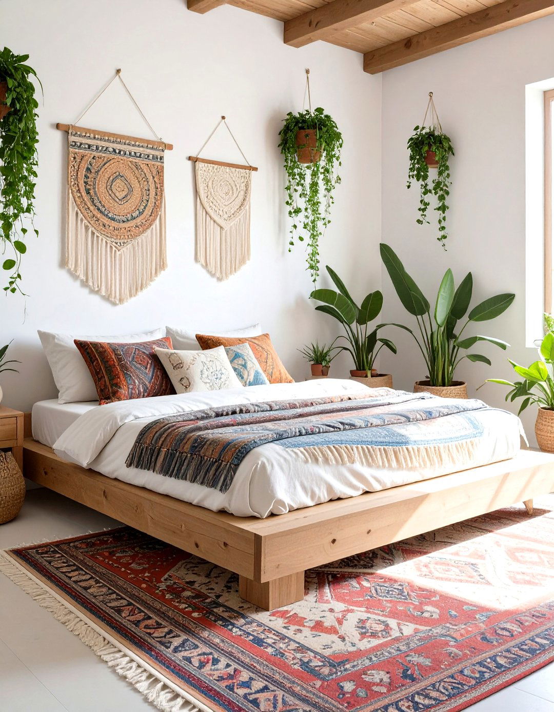 The Bohemian Casual Bedroom - 30 guy bedroom ideas