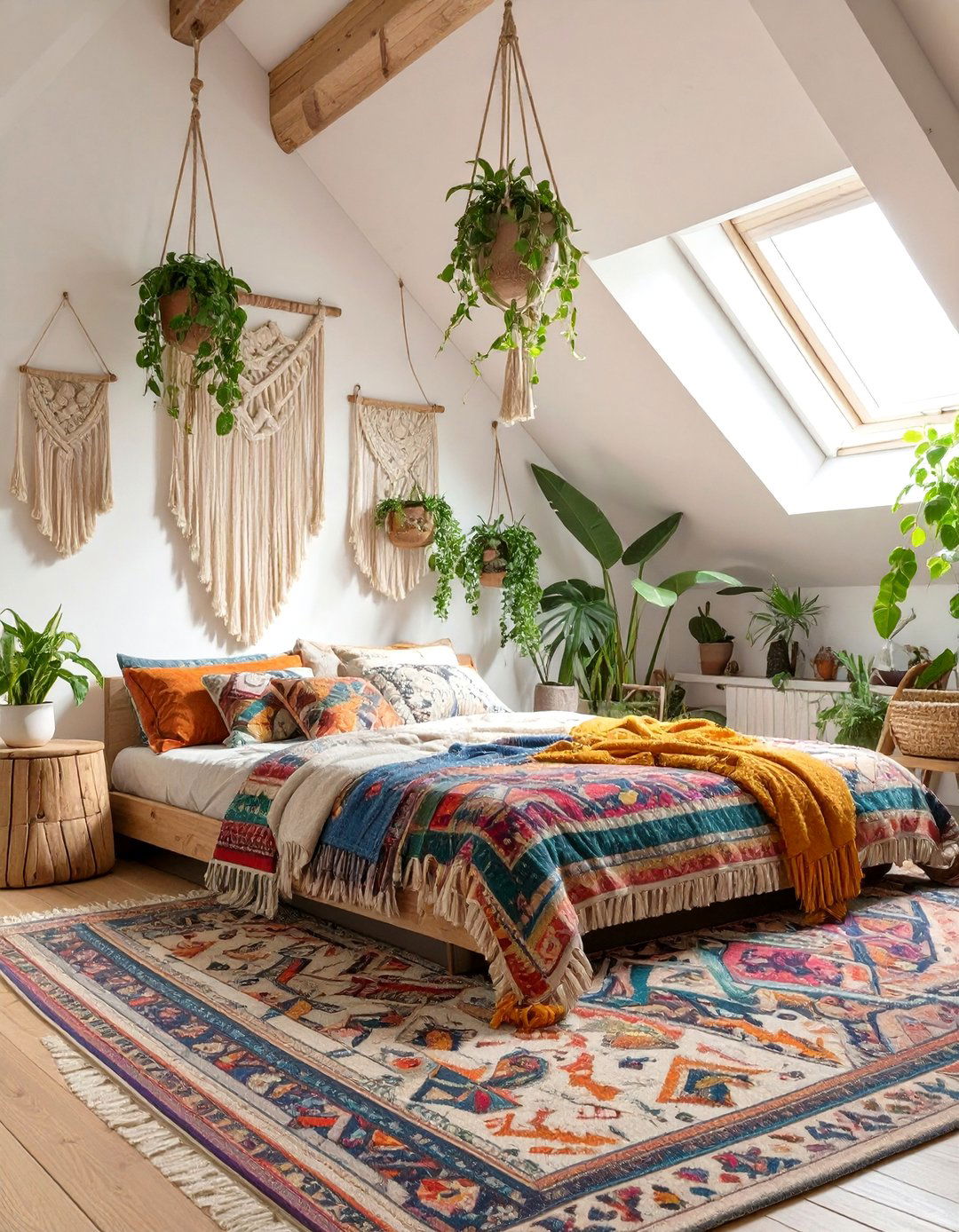 The Bohemian Chic Attic Bedroom - 30 attic bedroom ideas
