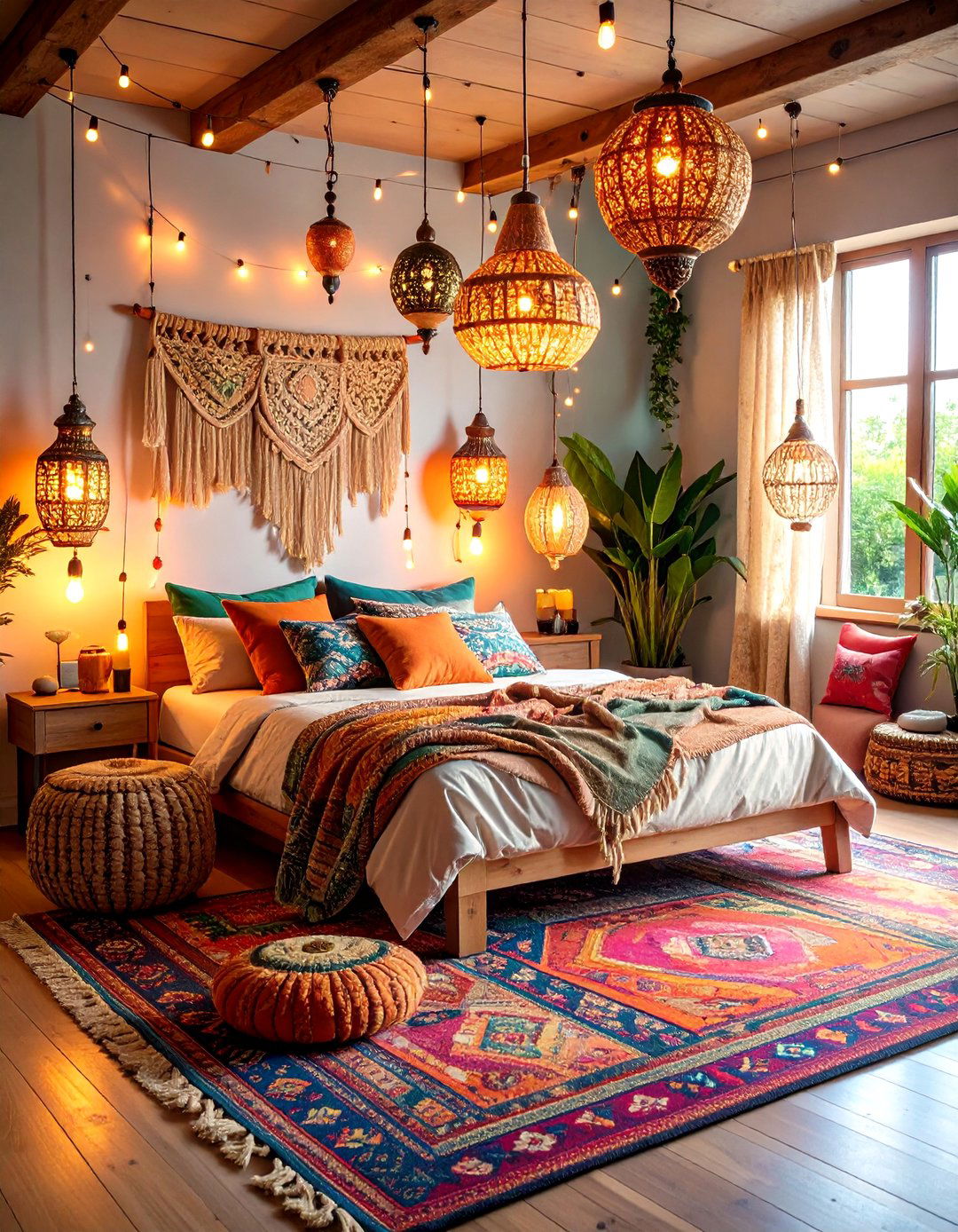 The Bohemian Chic Connected Bedroom - 30 ai bedroom design ideas