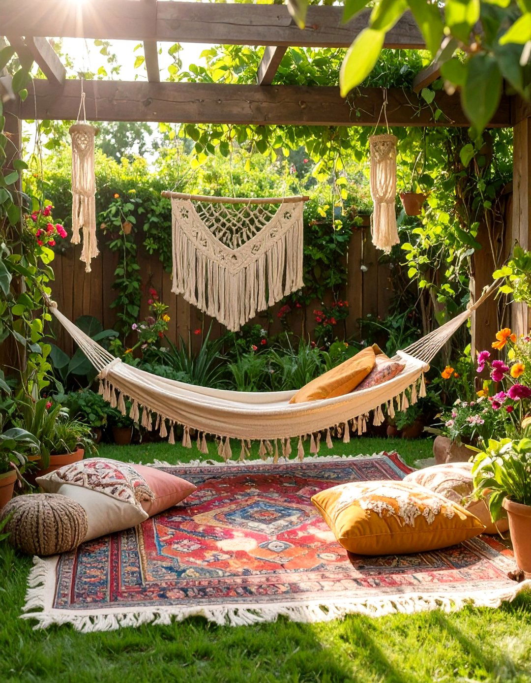 The Bohemian Chic Garden - 30 back yard garden ideas