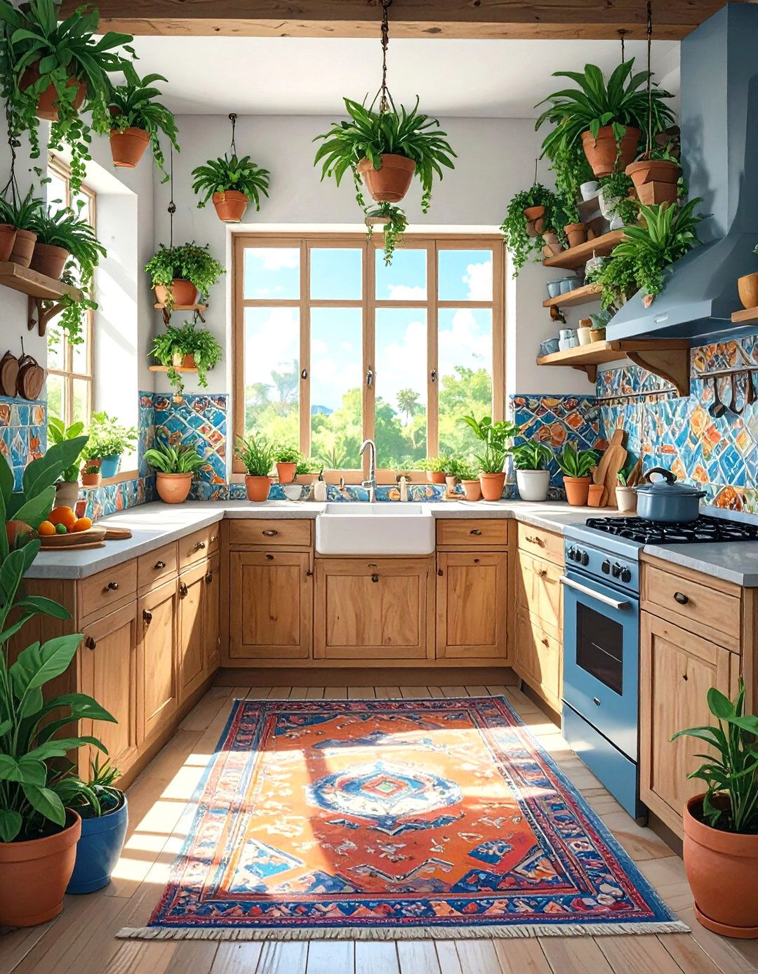 The Bohemian Chic Kitchen - 30 design a kitchen online ideas
