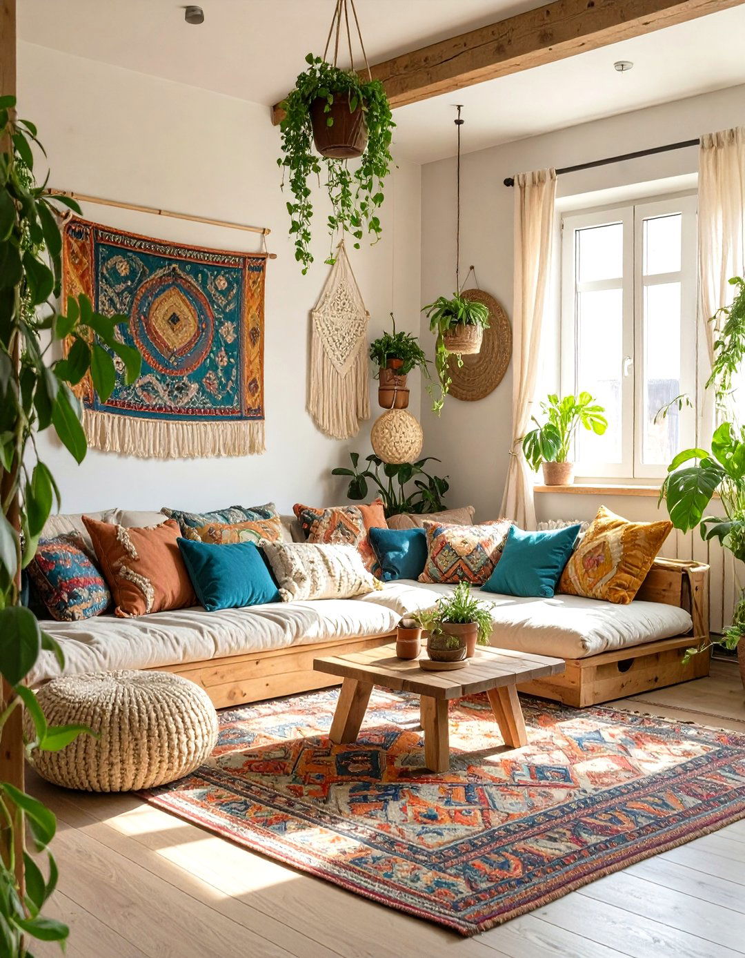 The Bohemian Chic Living Area - 30 interior design images ideas