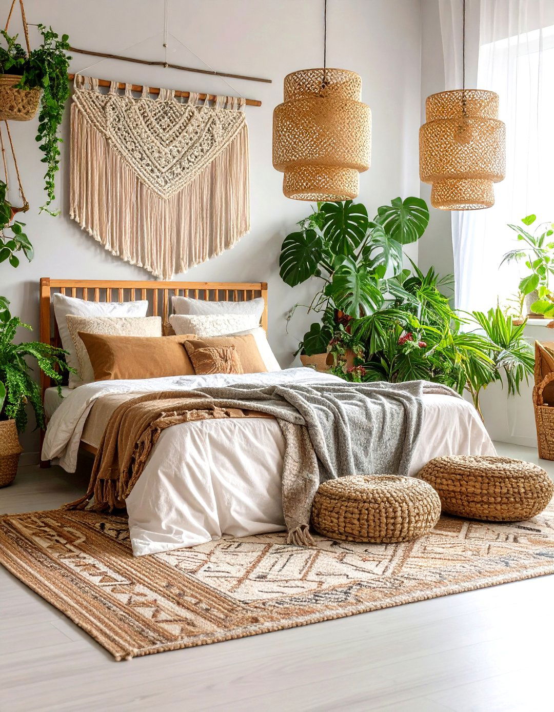The Bohemian Chic Retreat Bedroom - 30 3d bedroom design ideas